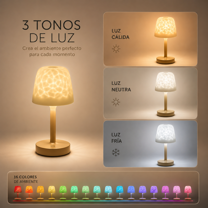 Aqualuz™ | Lámpara Efecto Olas